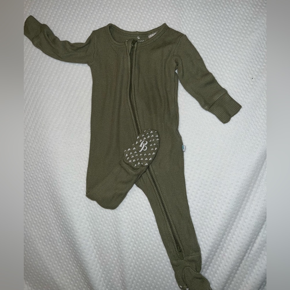 Posh Peanut waffle onesie